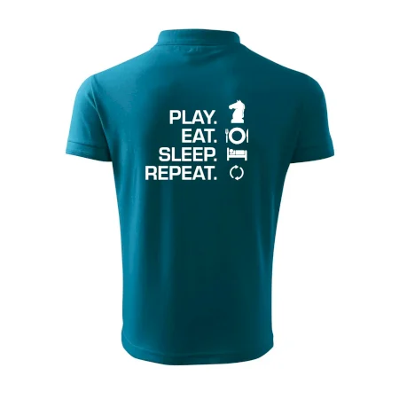 Eat sleep play - šach