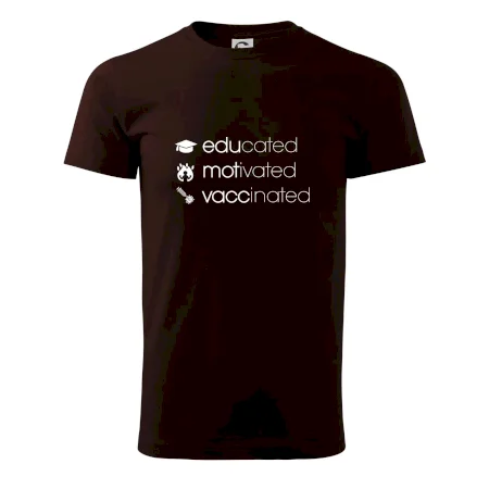 Educated motivated vaccinated