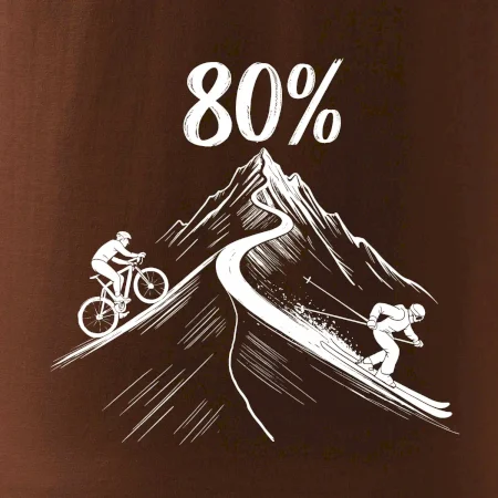 Narodeniny cyklista a lyžiar 80