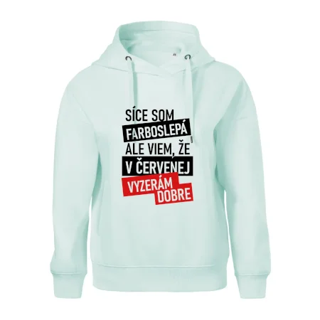 Síce som farboslepá, ale viem, že v červenej vyzerám dobre