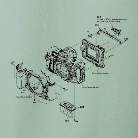 Nákres Digitálny fotoaparát