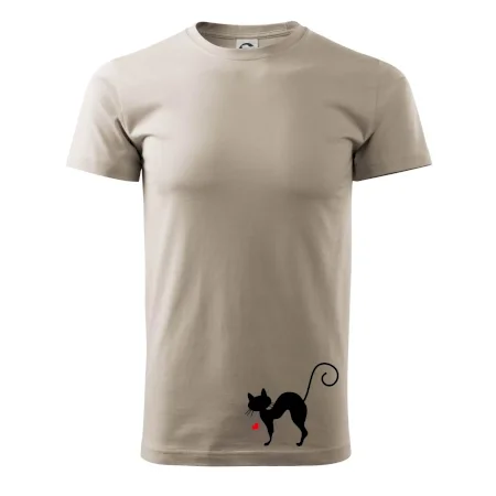 Zamilovaná mačka prehnutá