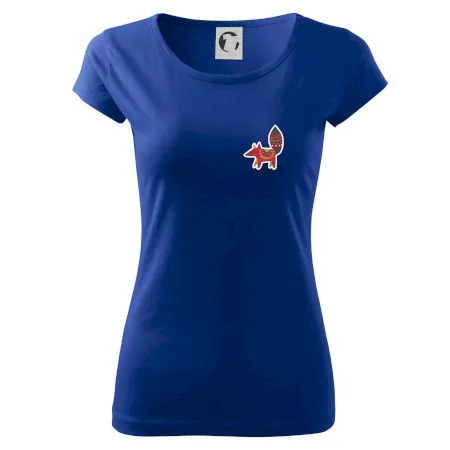 Folklór na prsníku líška