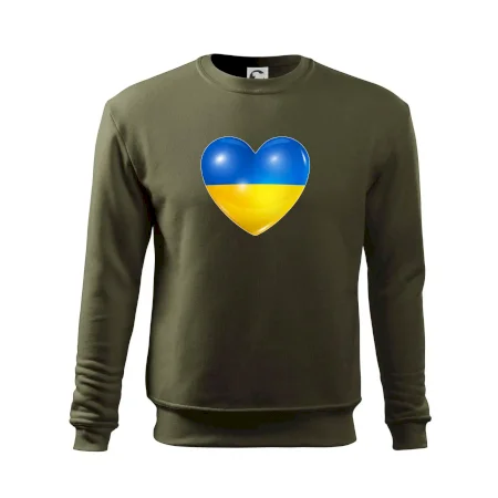 Ukrajina srdce vlajka