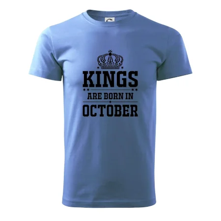 Kings are born in October