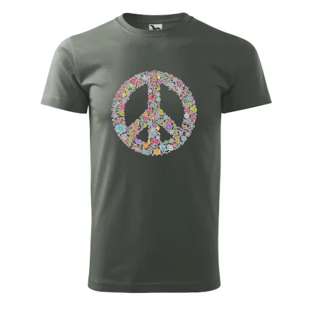 Peace symbol lístočky