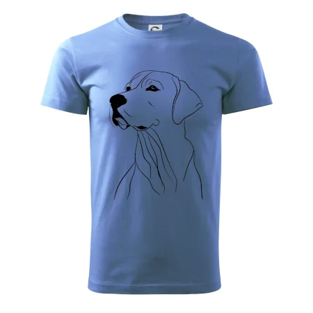 Labrador čierna kresba