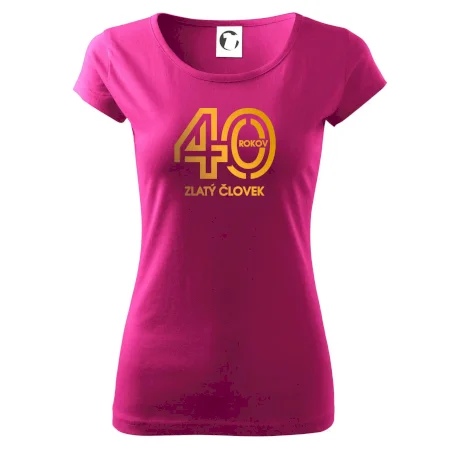 40 rokov zlatý človek
