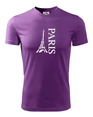 Paris nápis Eiffelovka na výšku