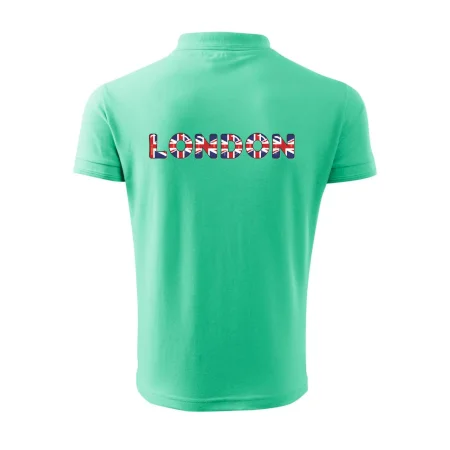 Nápis London vlajka