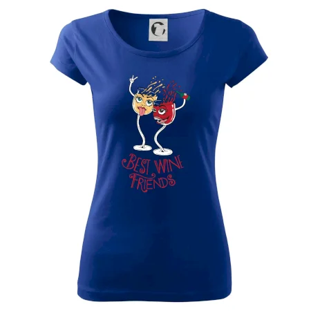 Best wine friends dancing (Pecka design)