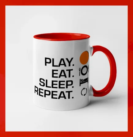 Hokejbal - Play eat sleep repeat