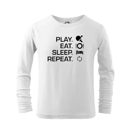 Stolný tenis - eat sleep