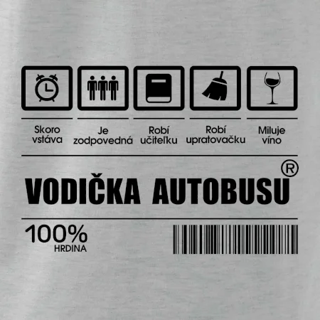 Čiarový kód - Vodička autobusu