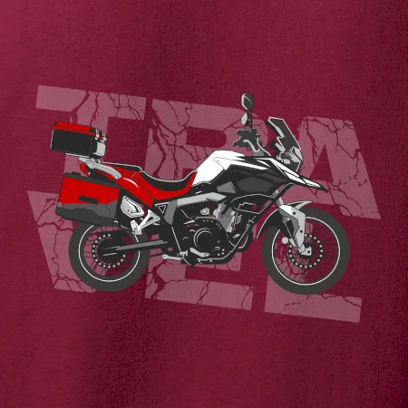 Cestovná enduro červená