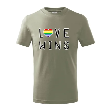 Love wins nápis