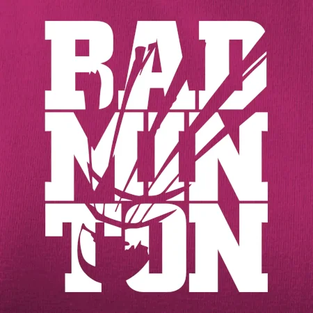 Badminton nápis