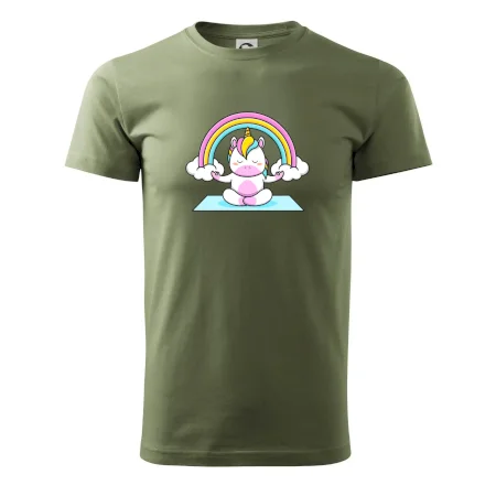 Yoga jednorožec - dúha