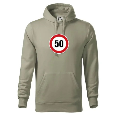 Dopravná značka - obmedzenie rýchlosti 50