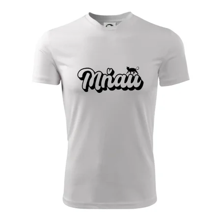 Mňau nápis