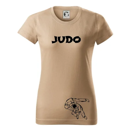 Judo nápis + postavy