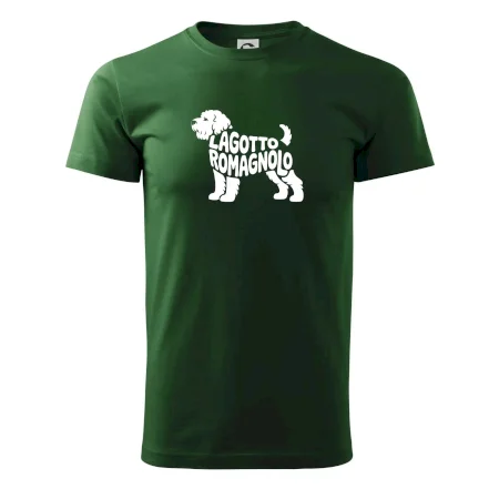 Lagotto romagnolo nápis v tele
