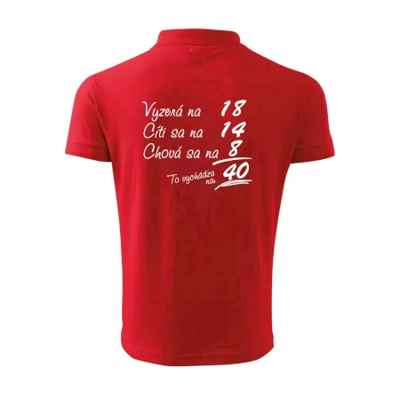 Vyzerá, cíti sa, chová sa - 40 rokov