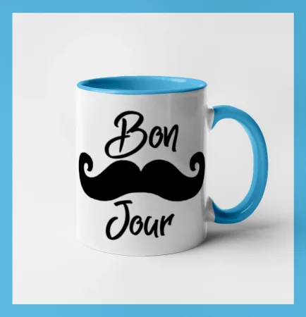 Mustache Bon Jour