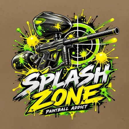 Neónový zásah – Splash Zone paintball