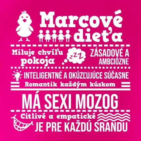 Narodeniny Marec