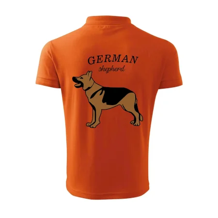 Nemecký ovčiak - hnedý s nápisom