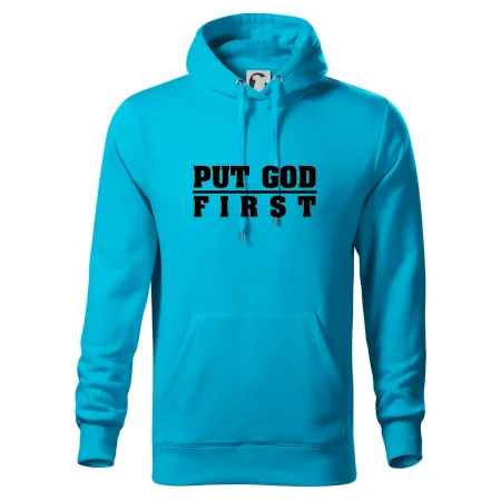 Put God first hrubý nápis