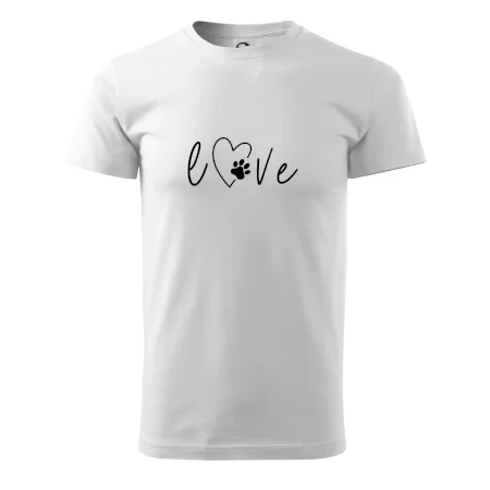 Love nápis zviera