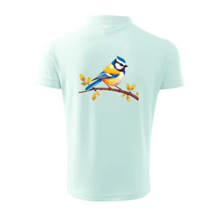 Sýkorka modrinka kreslená