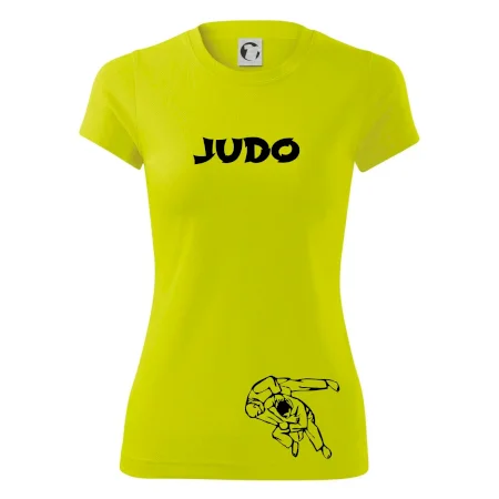 Judo nápis + postavy
