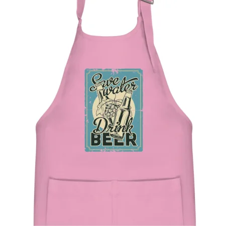 Save water drink beer poster