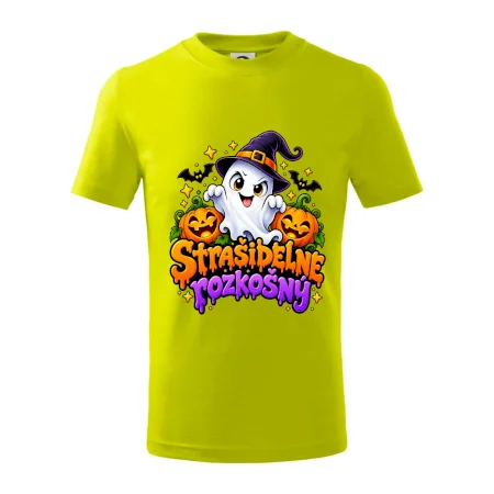 Strašidelne rozkošný duch s tekvicami