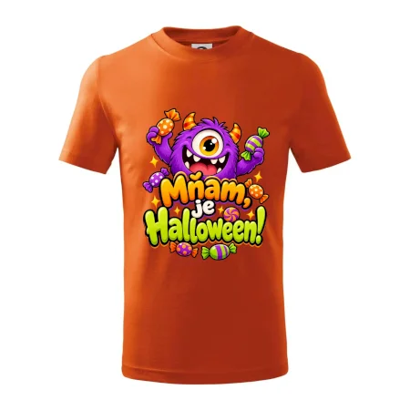 Mňam je Halloween cukríkové strašidlo