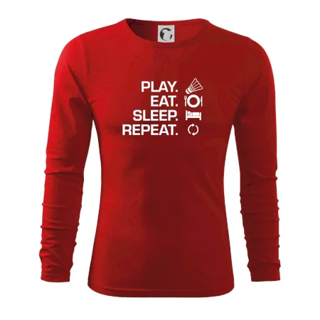Play Eat Sleep Repeat badminton