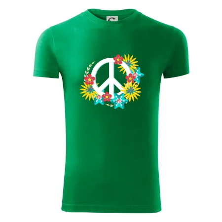 Peace symbol abstraktný