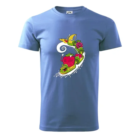 Milkshake vlak kreslený