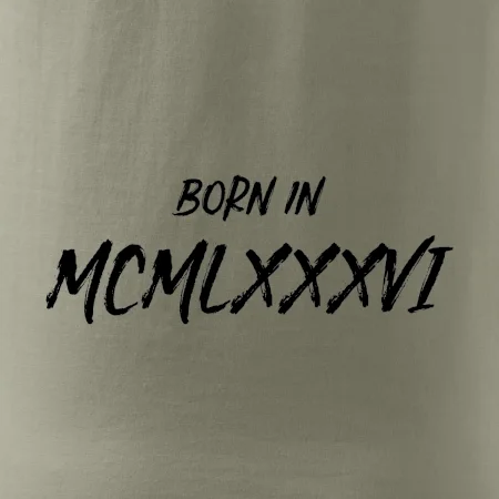 Born in - Rímske číslo 1986