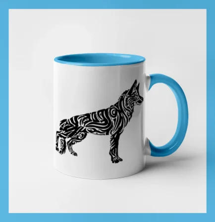 Nemecký ovčiak - tattoo