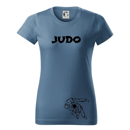 Judo nápis + postavy
