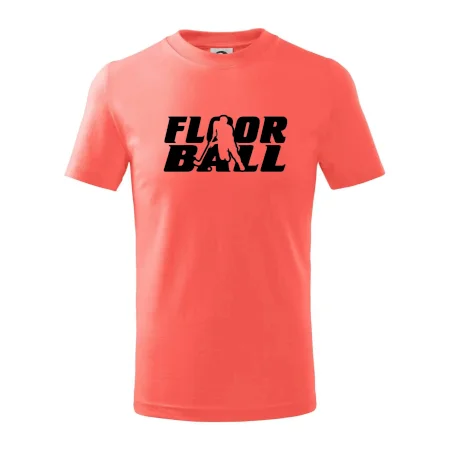Floorball nápis rovný