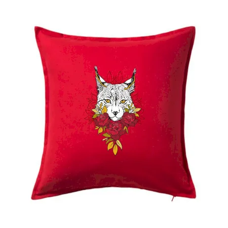 Rys s červenými ružami (Pecka design)