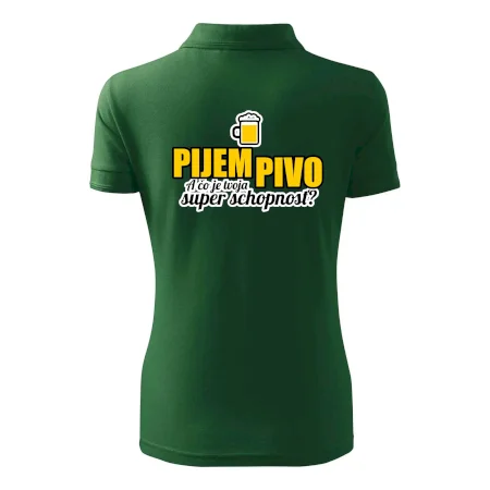 Pijem pivo - tvoja super schopnosť - rovný