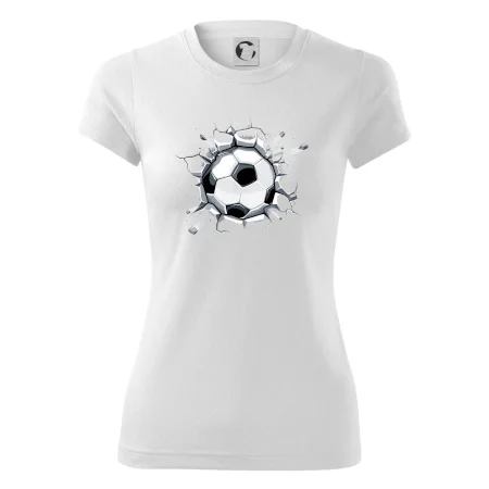 Futbalová lopta v triku