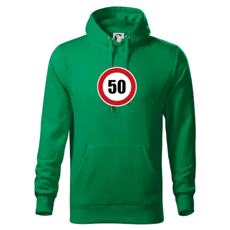 Dopravná značka - obmedzenie rýchlosti 50