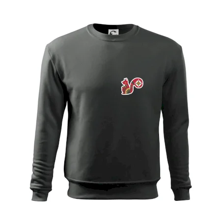 Folklór na prsníku veverička